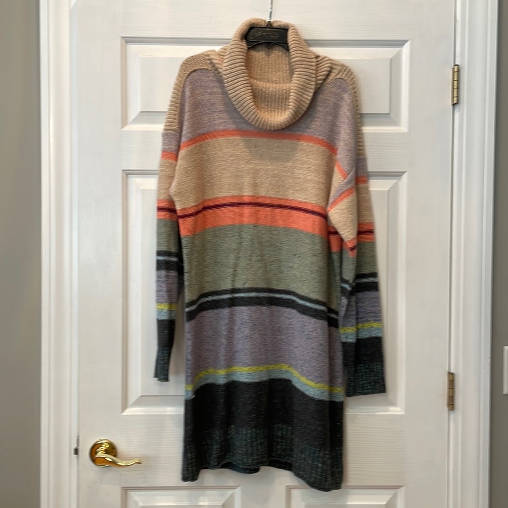 New Anthropologie Striped Sweater Dress